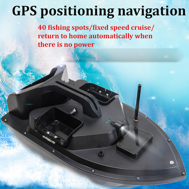 Fish Finder Gps - GPS RC 餌ボート 40 釣り場魚群探知機ボートリモコン船 3