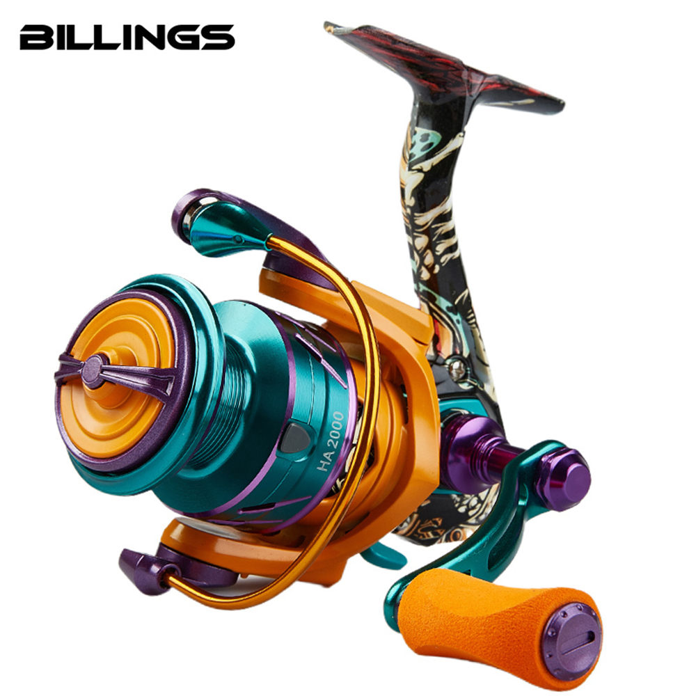 Abu Garcia Reel Max - BILLINGS HA スピニングリール、22LB 最大ドラッグ、5.2:1 ギア比、金属スプール、CNC ロッカー、新鮮な海水用スピニングフィッシングリール