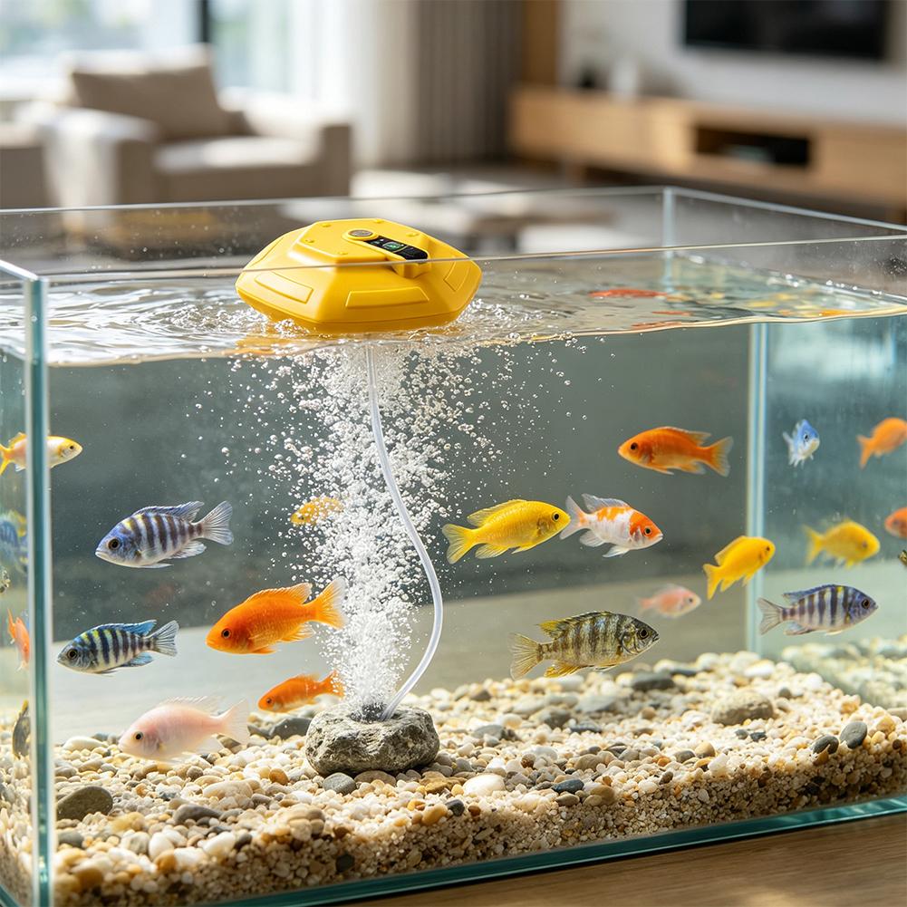 フローティングフィッシングエアレーターポンプ 14時間の長時 - Fish Finder Battery のレビューと価格