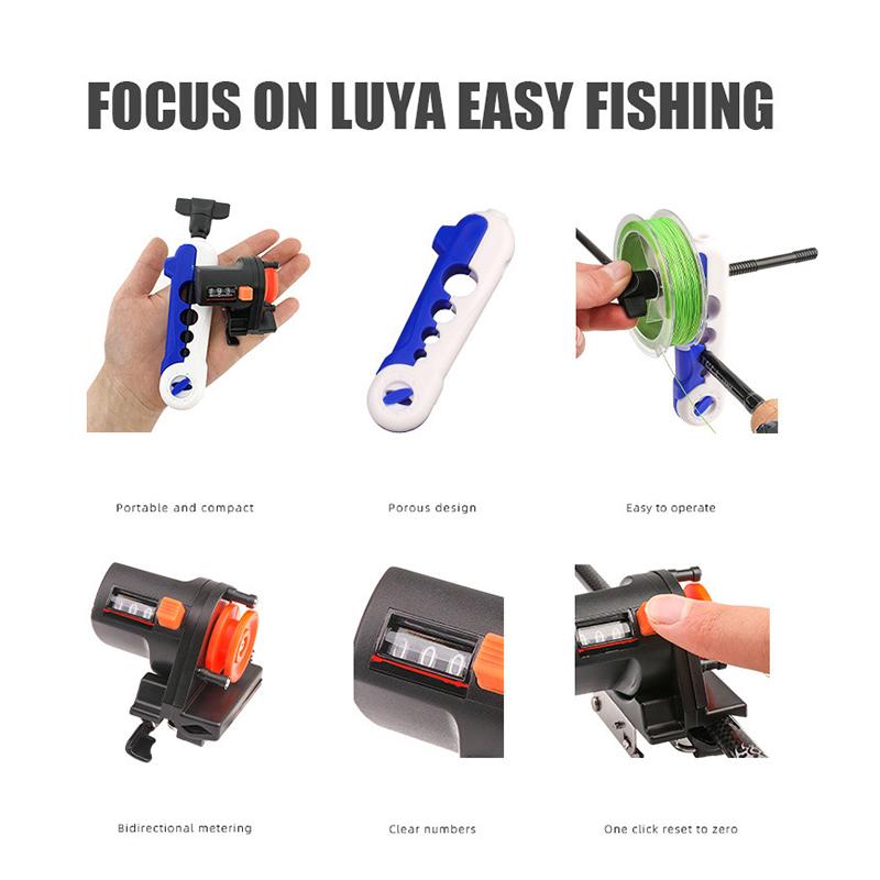 釣り糸深さカウンター 正確なタックル測定ツール クリアディス - Fish Finder Transducer のレビューと価格